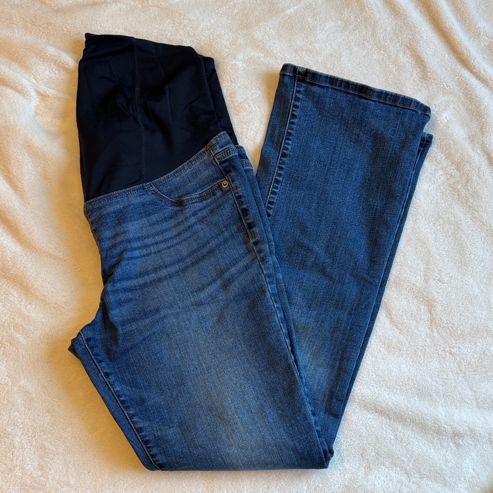 Isabel Maternity by Ingrid & Isabel Blue Boot Cut Jeans
